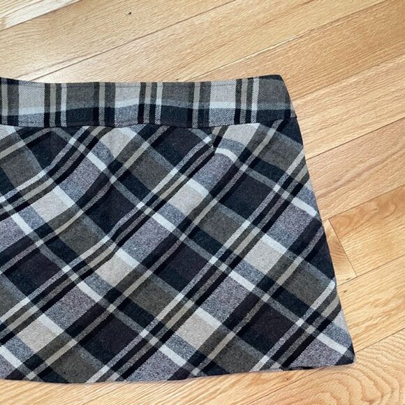 Smart Set Wool-Blend Plaid Skirt – Women’s Size 13 - Picture 4 of 6